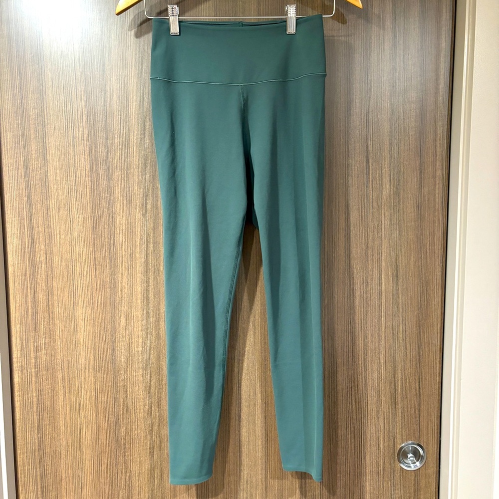 Women's High-Rise Green Leggings